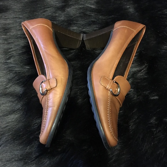 Coach Keely Cognac Brown Leather Silver C Accent 8 - Picture 2 of 9